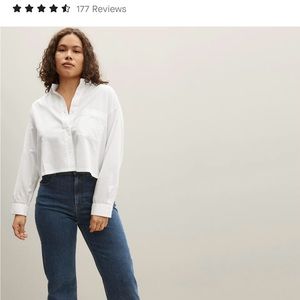 Cropped Everlane Buttondown